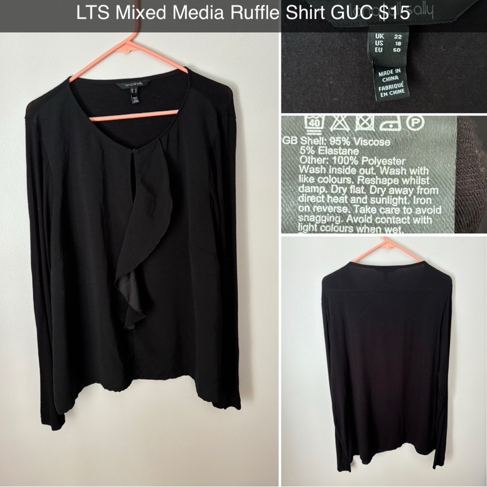 LTS Mixed Media L/S Shirt